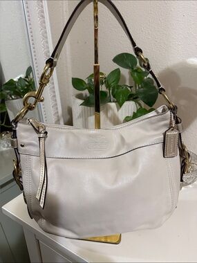 COACH Y2K Vintage Carly Large Hobo Bag Leather Shoulder Bag